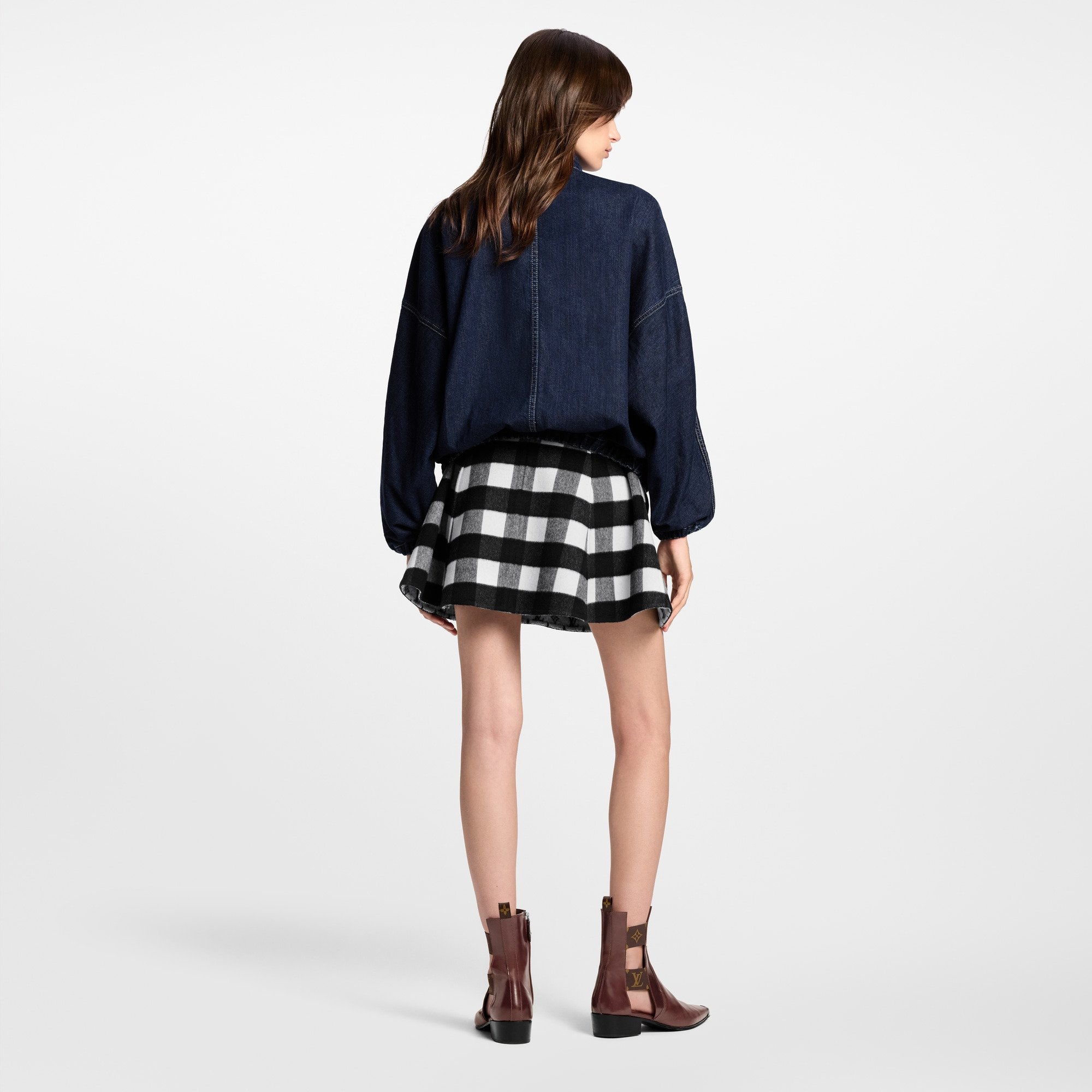 Denim Zip-Up Jacket - 5
