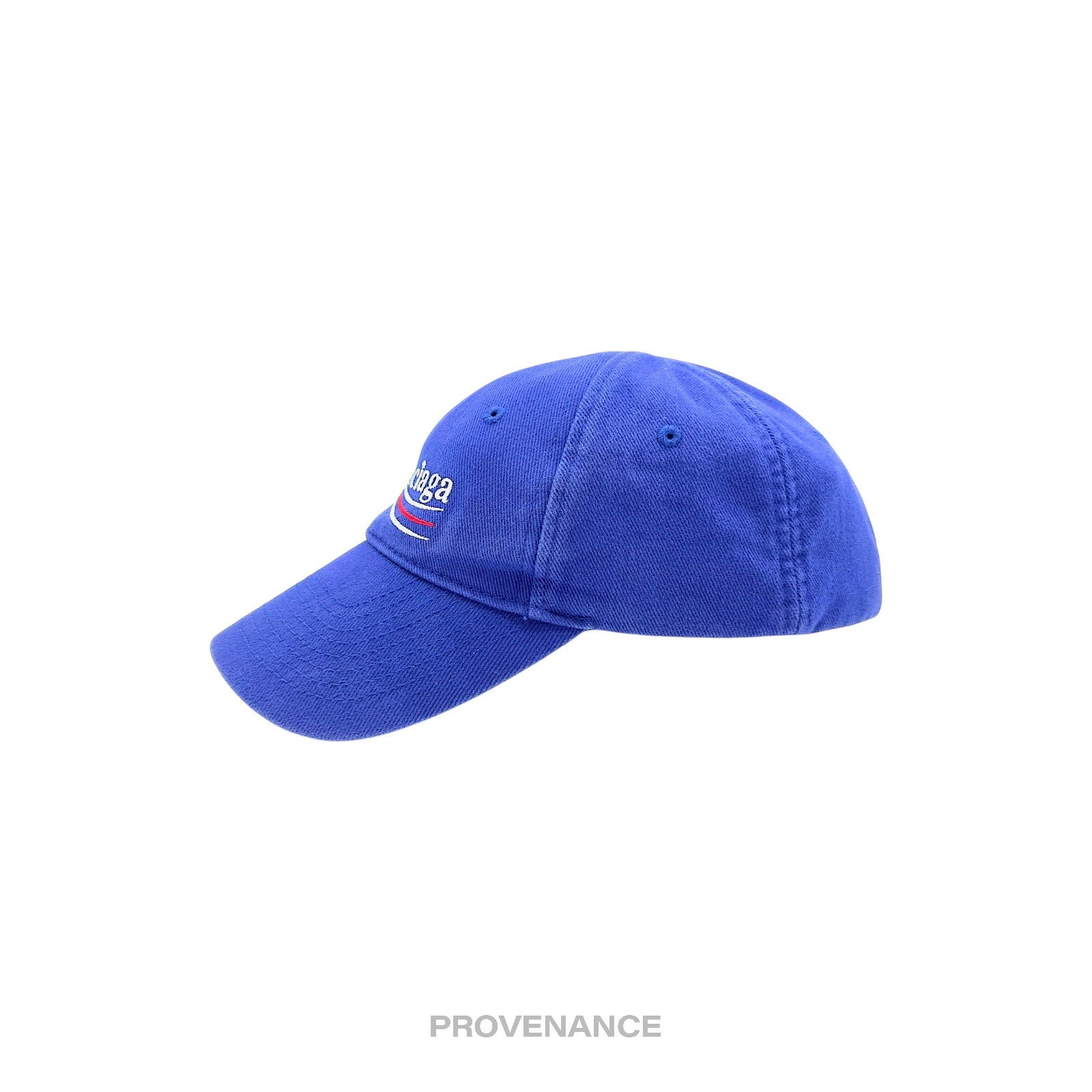 Balenciaga Political Campaign Cap Hat - Archetype Blue - 4