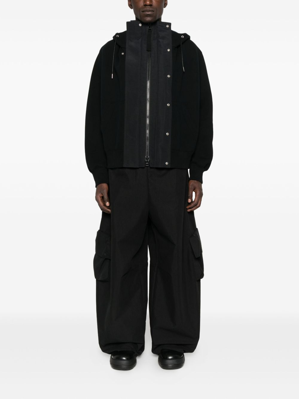 zip-front hooded jacket - 2