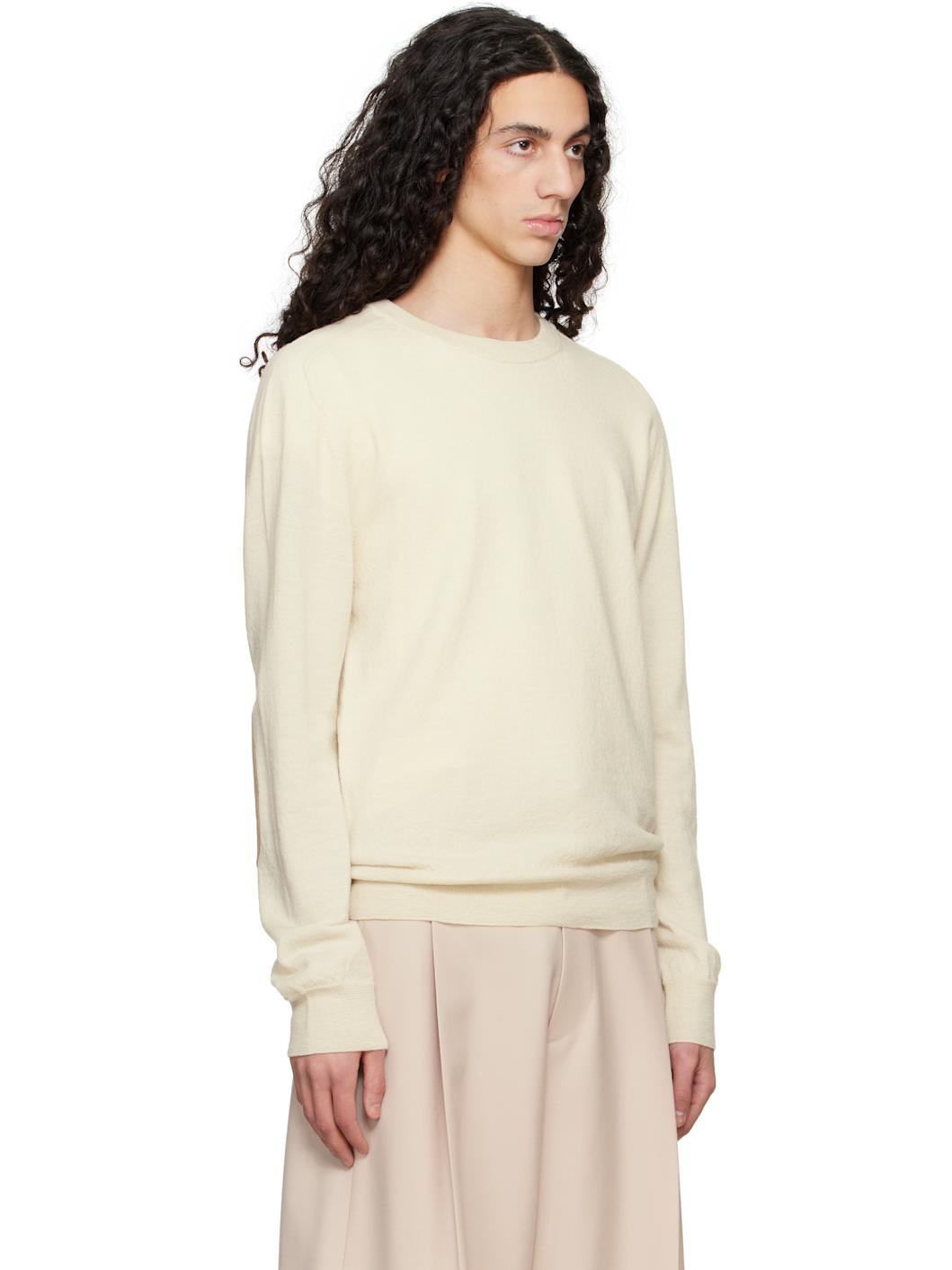 Off-White Elbow Patch Sweater - 2