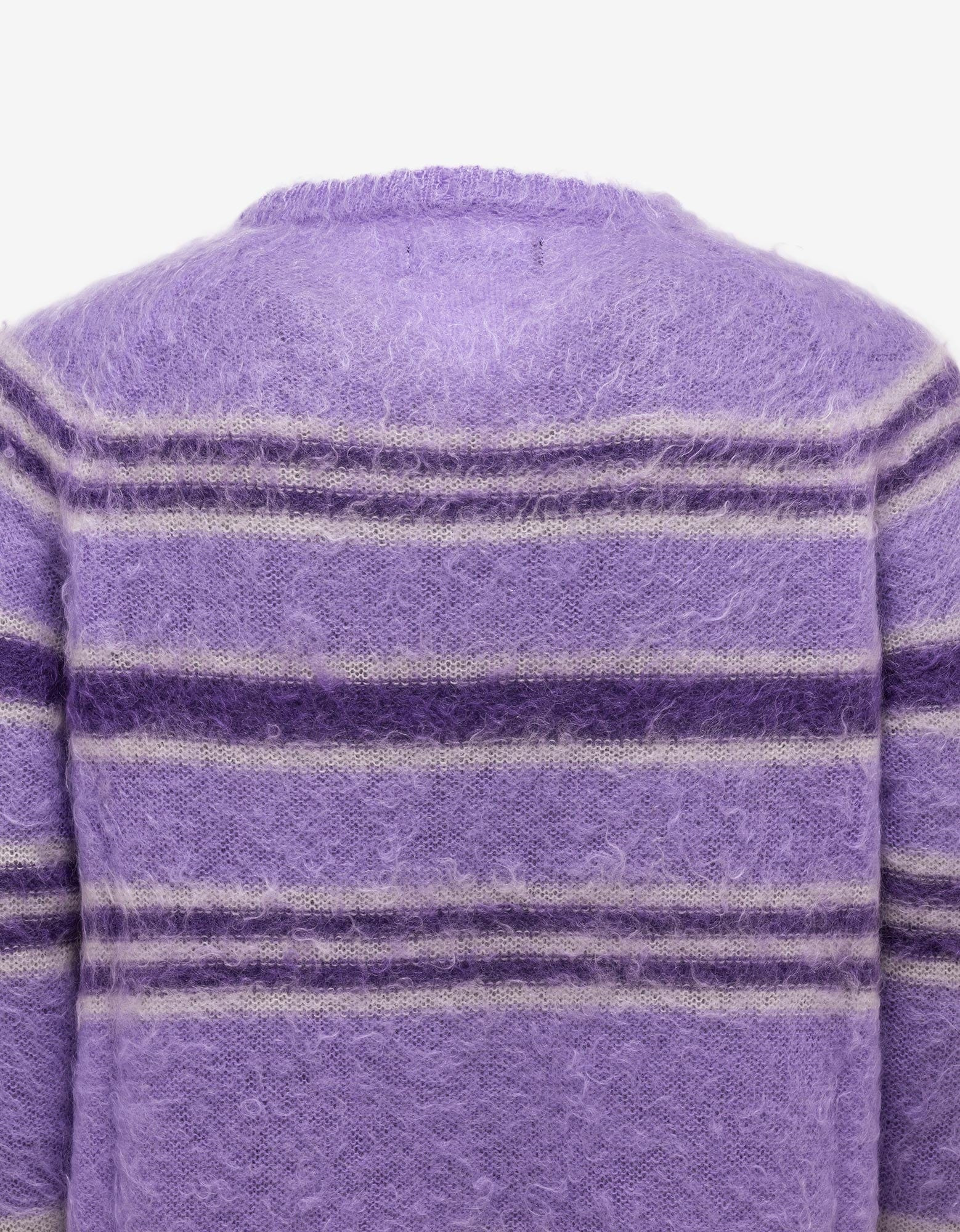 Nahmias Purple Striped Knit Sweater - 3