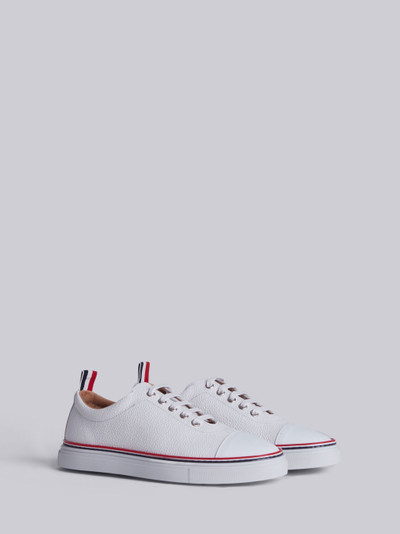 Thom Browne Tennis Collection Straight Toe Cap Trainer outlook