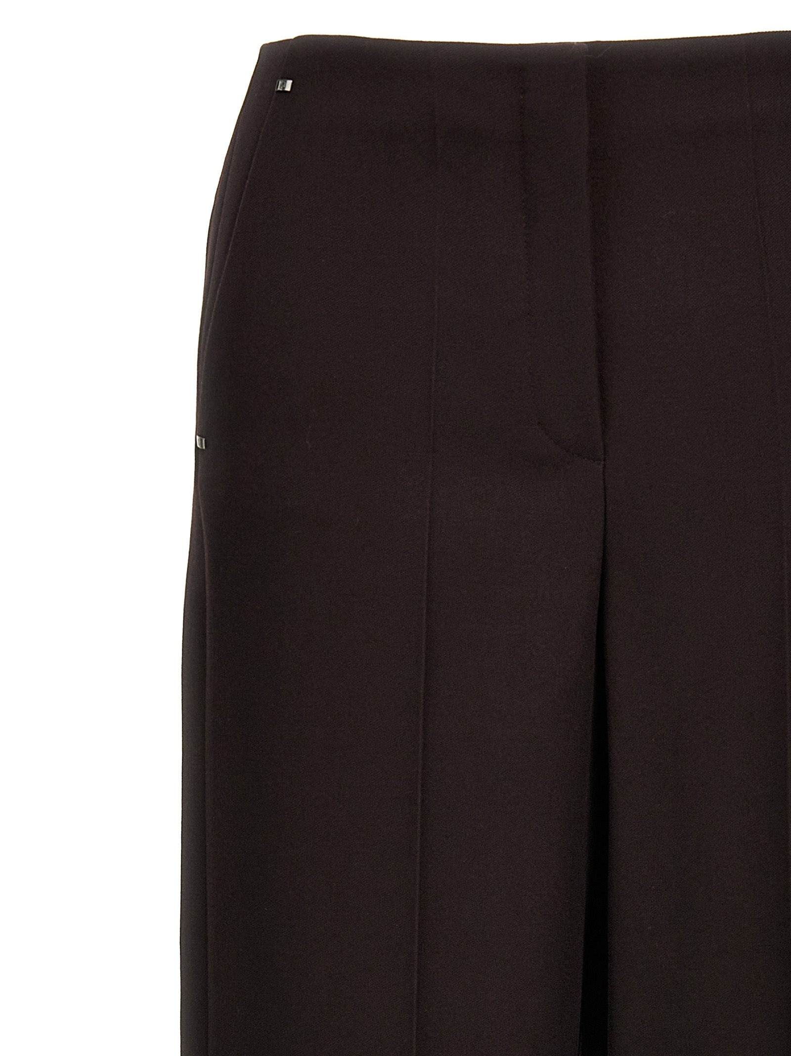Fendi Women Grain De Poudre Pants - 3