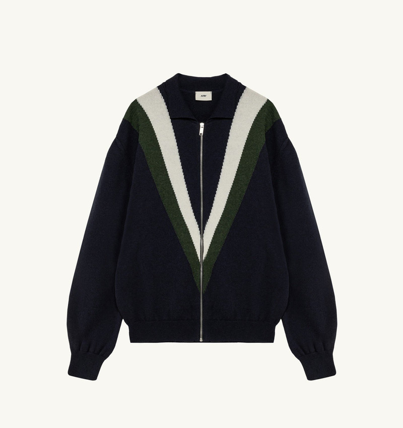UNISEX KNIT WOOL SHIRT JACKET 1