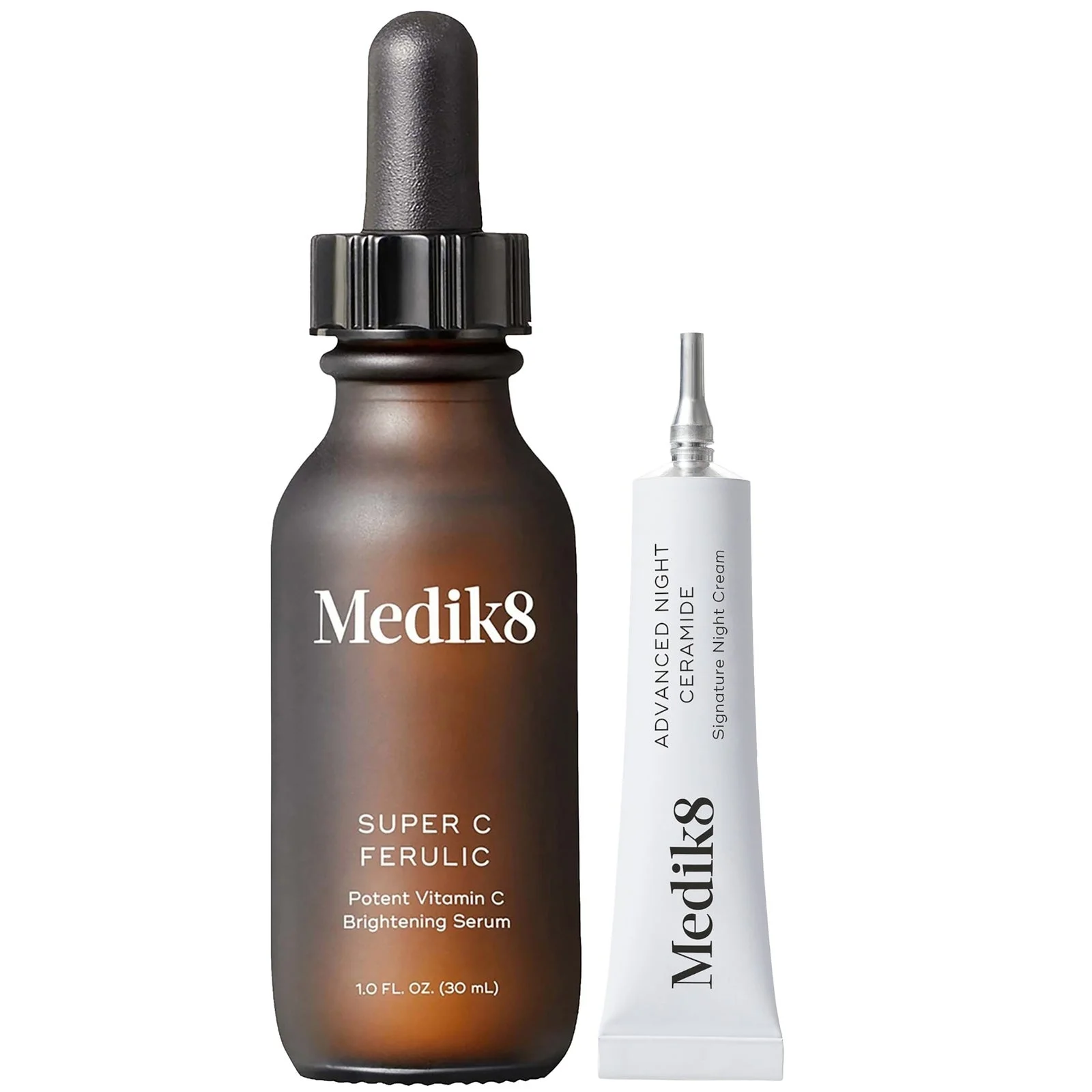 Medik8 Super C Ferulic Serum 30ml with FREE 5ml Advanced Night Ceramide Bundle - 1