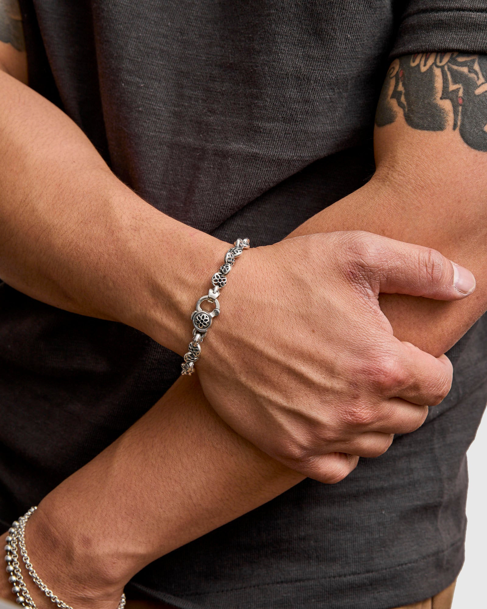 Boston Link Party Bracelet Size AA in Sterling Silver - 2