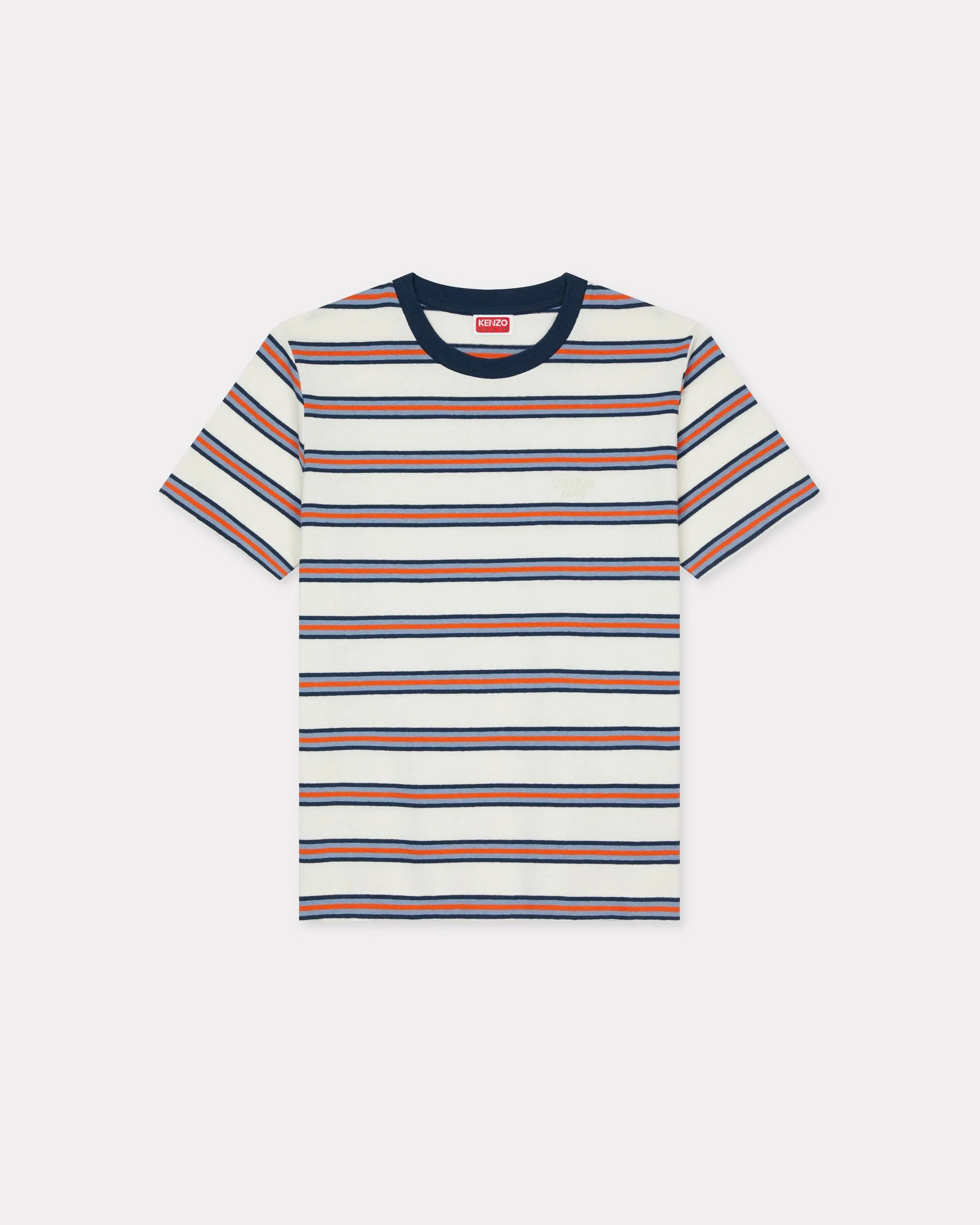 'KENZO Coast Lines' loose T-shirt in cotton linen - 1