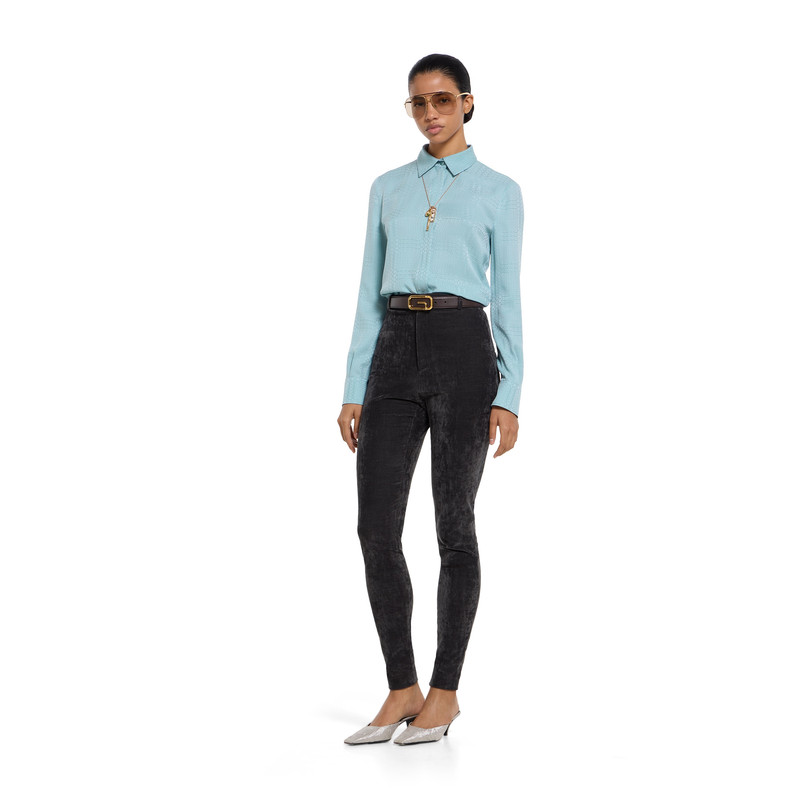 Interlocking G silk jacquard shirt 3