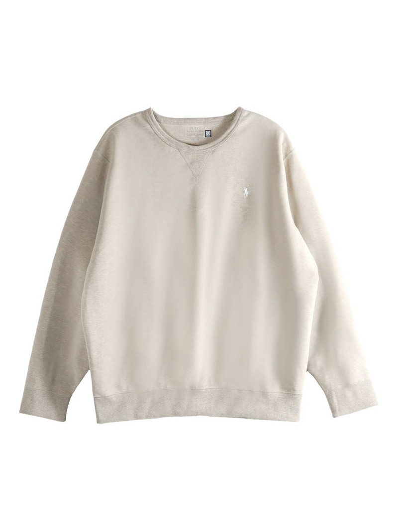 logo-detail crew-neck sweatshirt 1