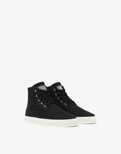 Maison Margiela Canvas high-top sneakers outlook