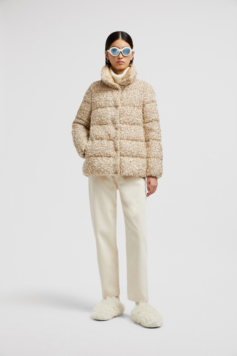 Moncler Cochevisse Mohair & Wool Short Down Jacket outlook