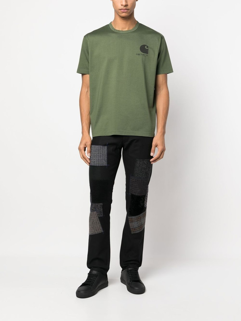 Junya Watanabe MAN x Carhartt WIP logo-print T-shirt outlook