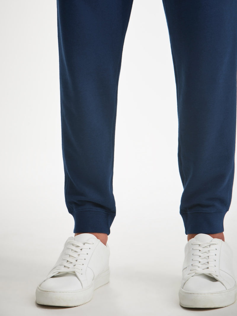 Men's Sweatpants Quinn Cotton Modal Navy - 7