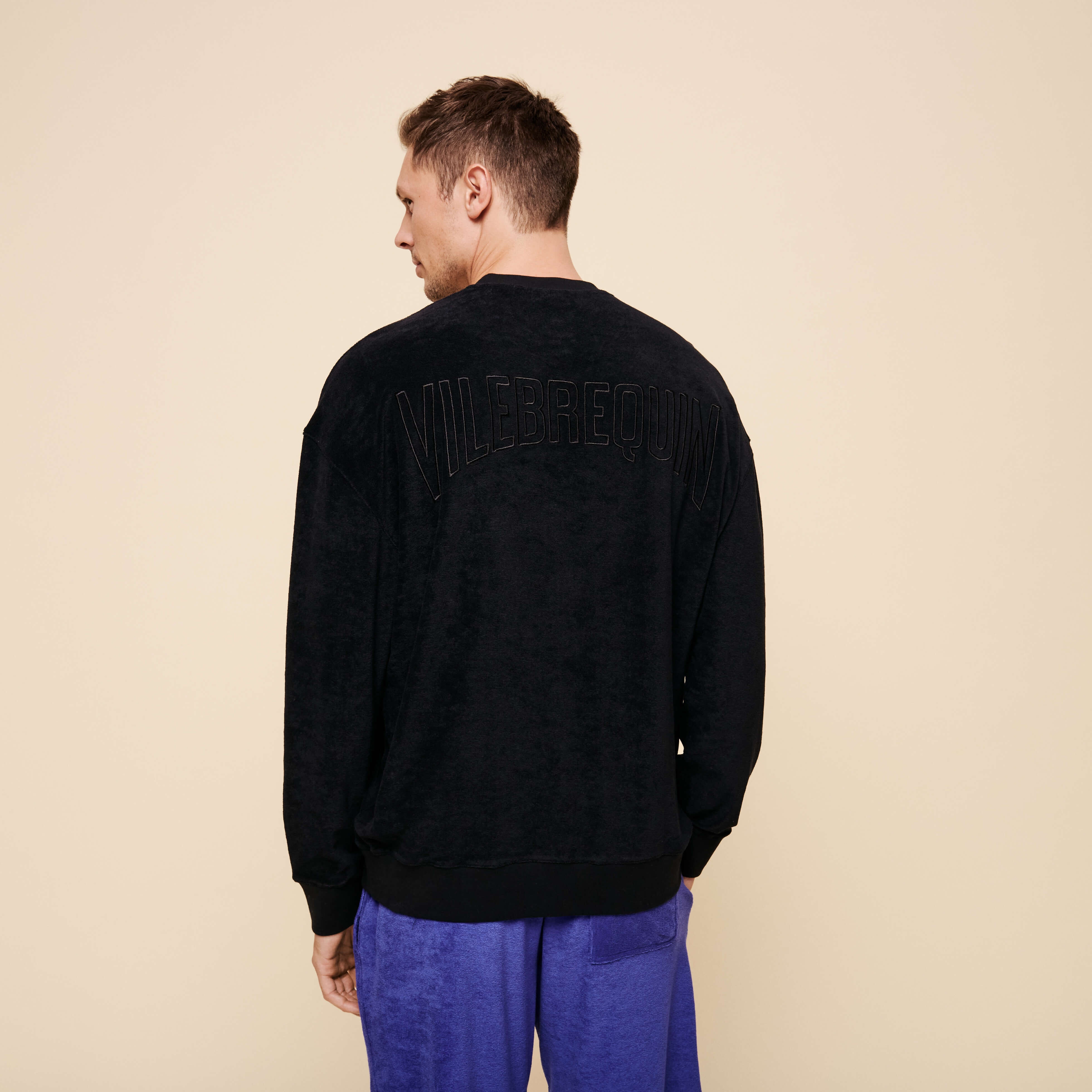 Unisex Terry Sweatshirt Solid - 4