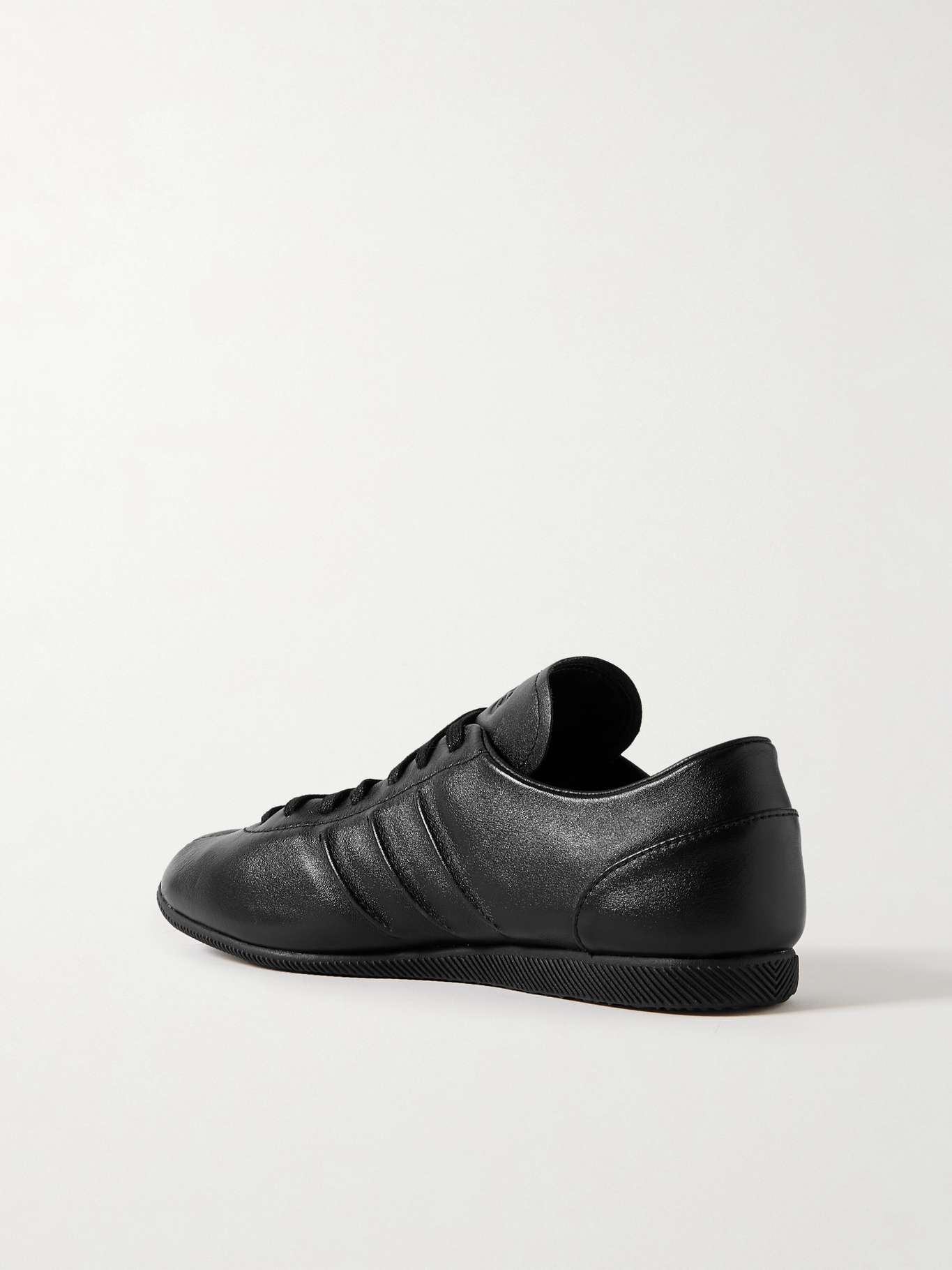 + Y-3 leather sneakers - 3