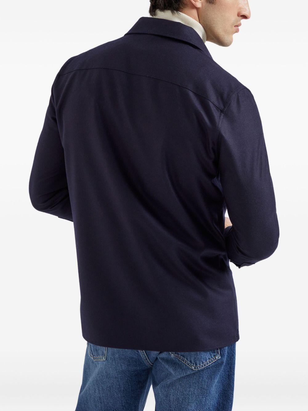 Brunello Cucinelli Shirts Blue - 2