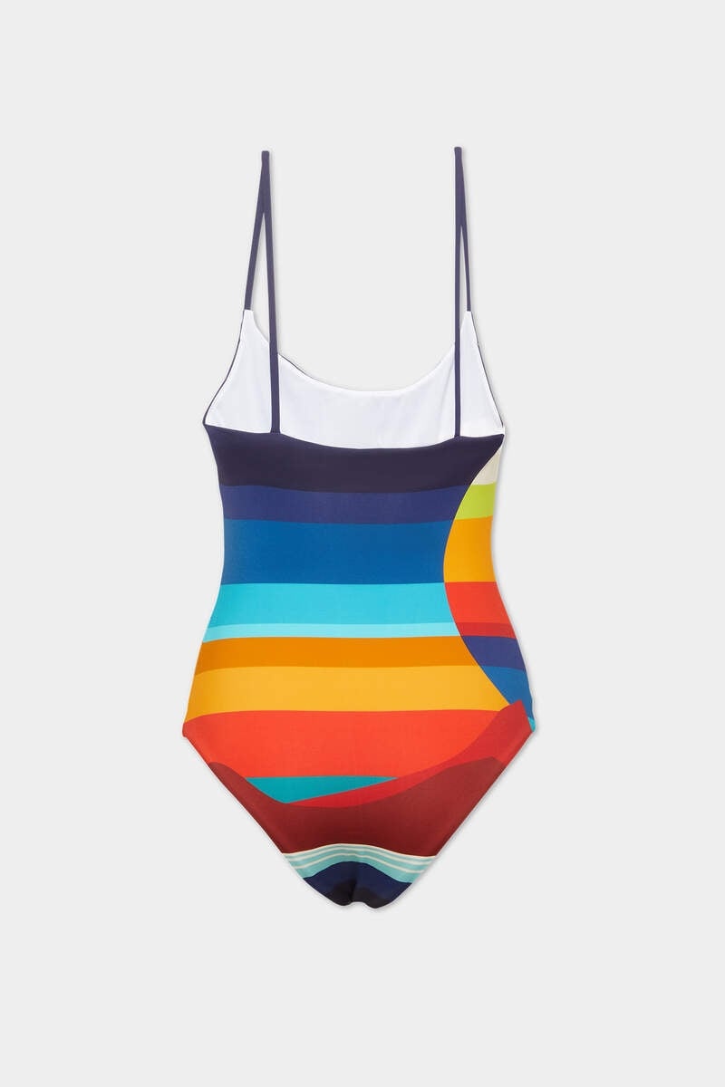 SUMMER LOVERS SUNSET ONE-PIECE - 2