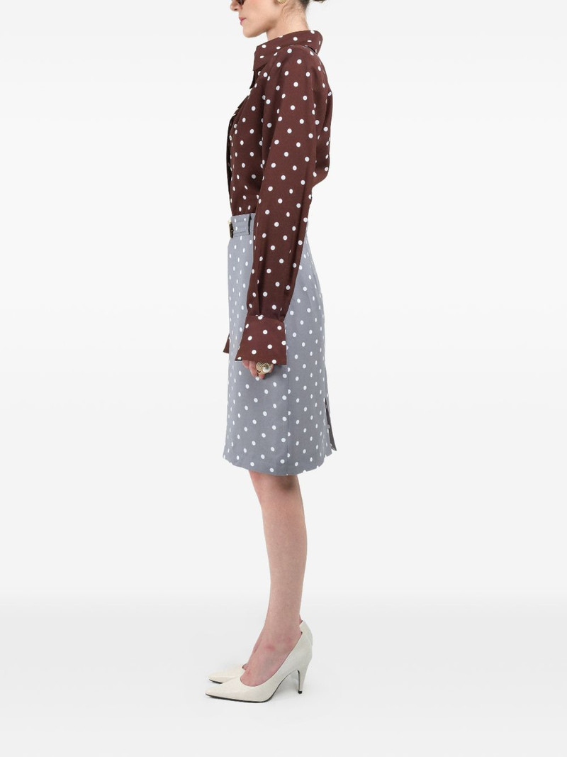 polka-dot signature shirt 4