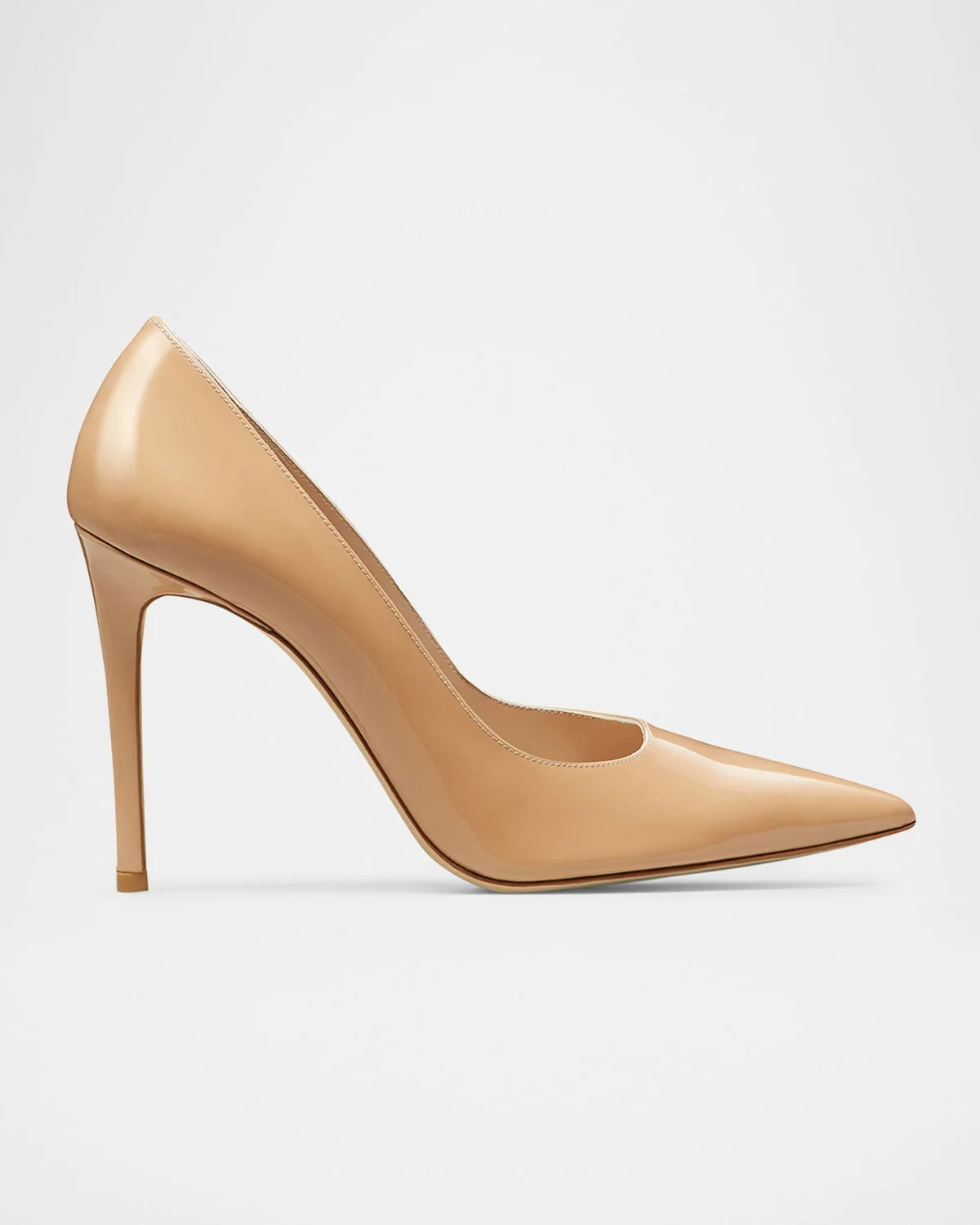 Stuart Patent Stiletto Pumps - 1