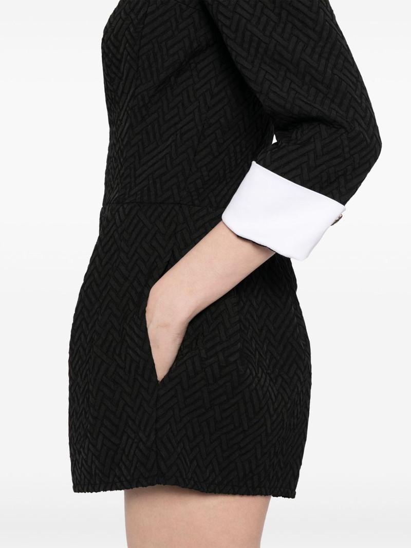 herringbone tweed playsuit 5