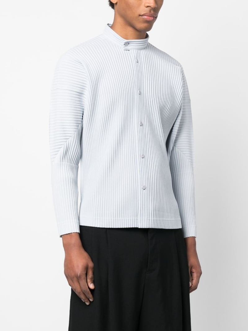 ribbed long-sleeve shirt - 3