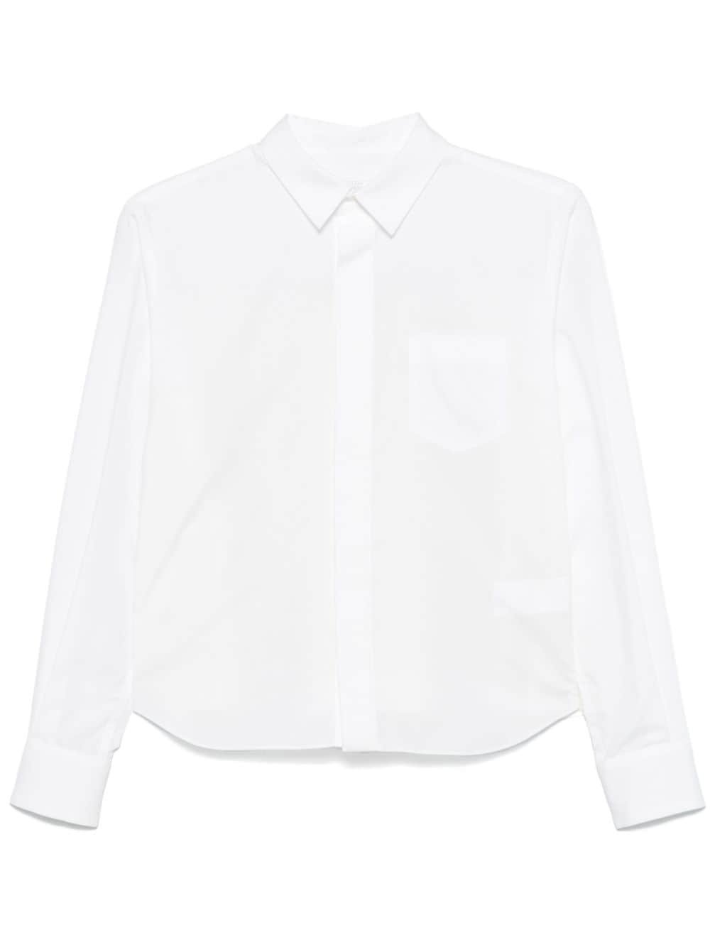 panelled shirt - 1