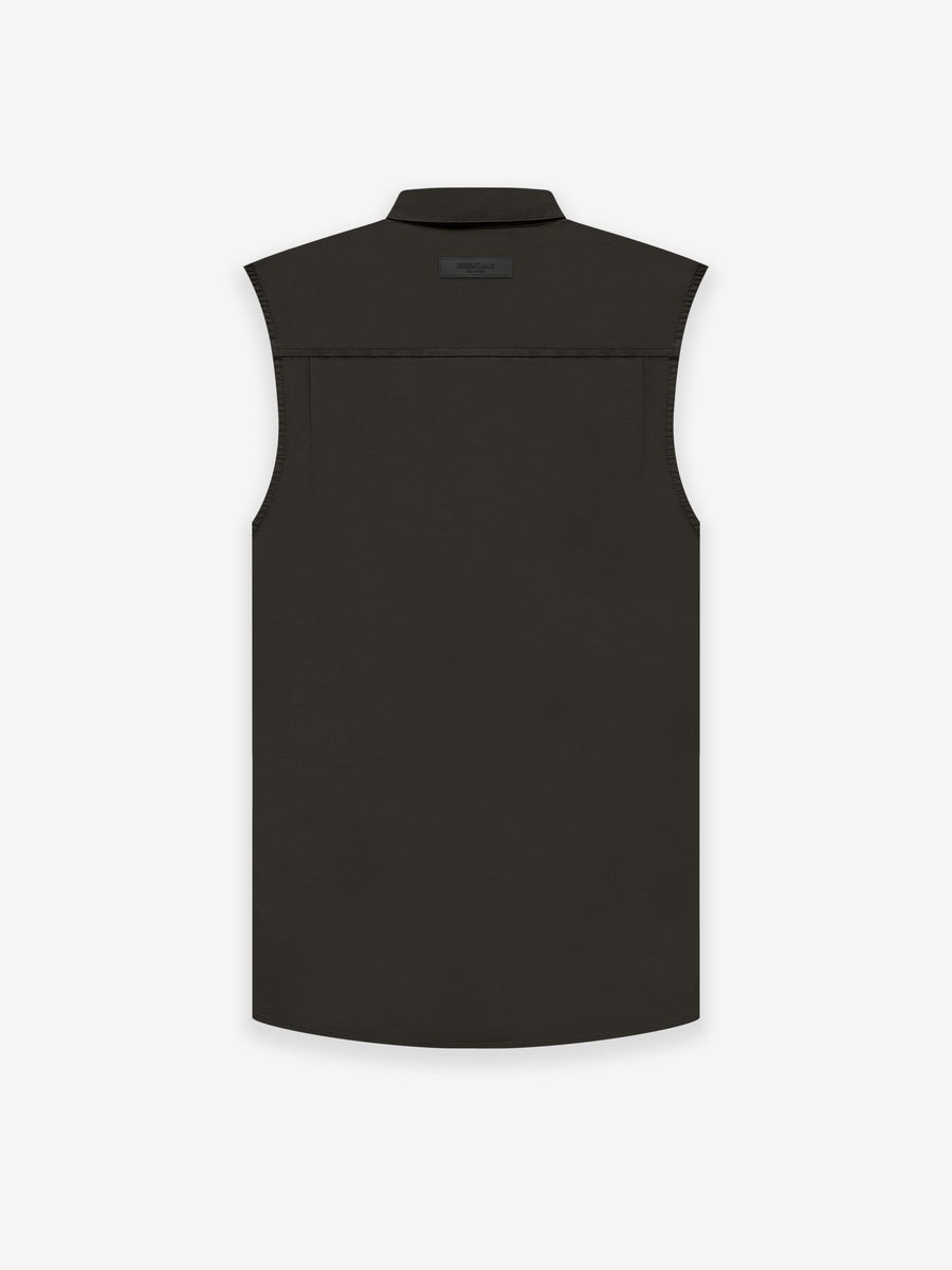 Womens Sleeveless Oxford - 2