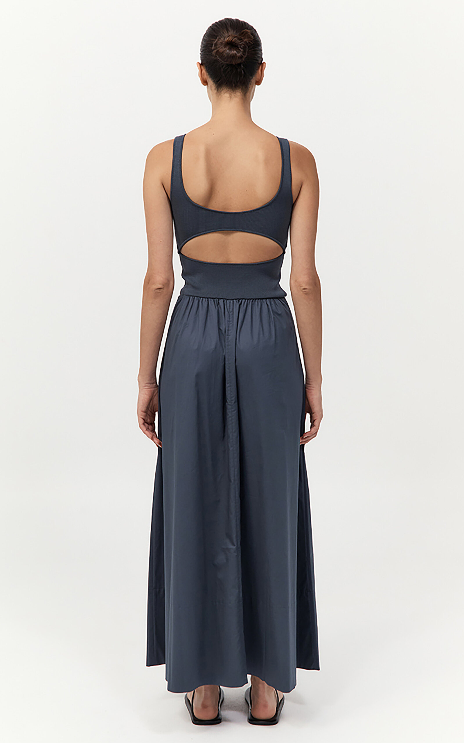 Cut-Out Maxi Dress grey - 3