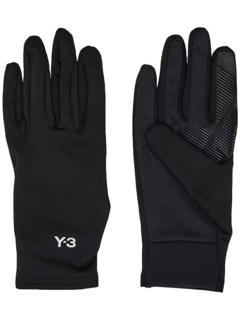 Y-3 RUN GLOVES - BLACK 1