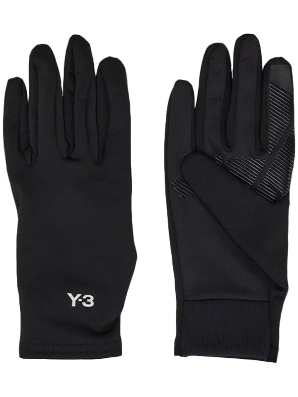 Y-3 RUN GLOVES - BLACK - 1