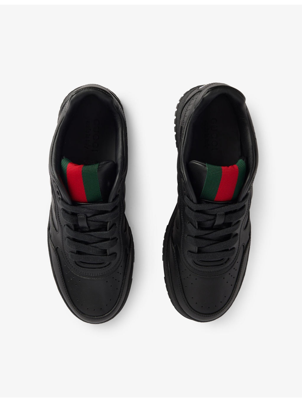 Re-web Leather Low-Top Trainers - 2