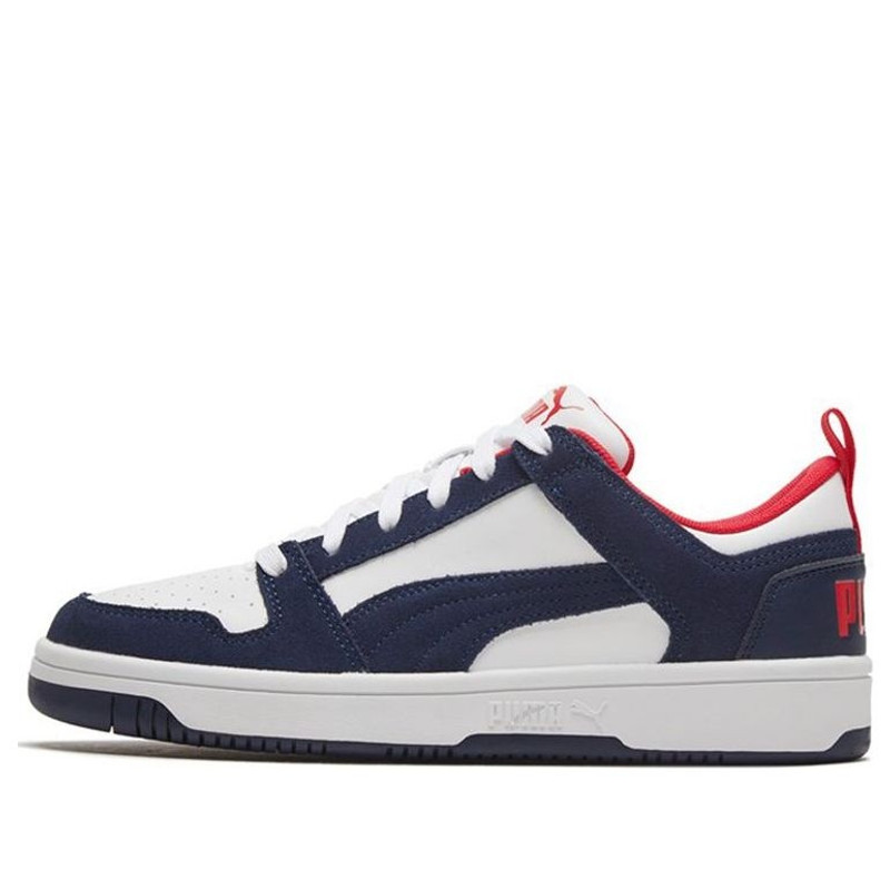 PUMA Rebound Layup Lo SD 'White Blue Red' 370539-05 - 1