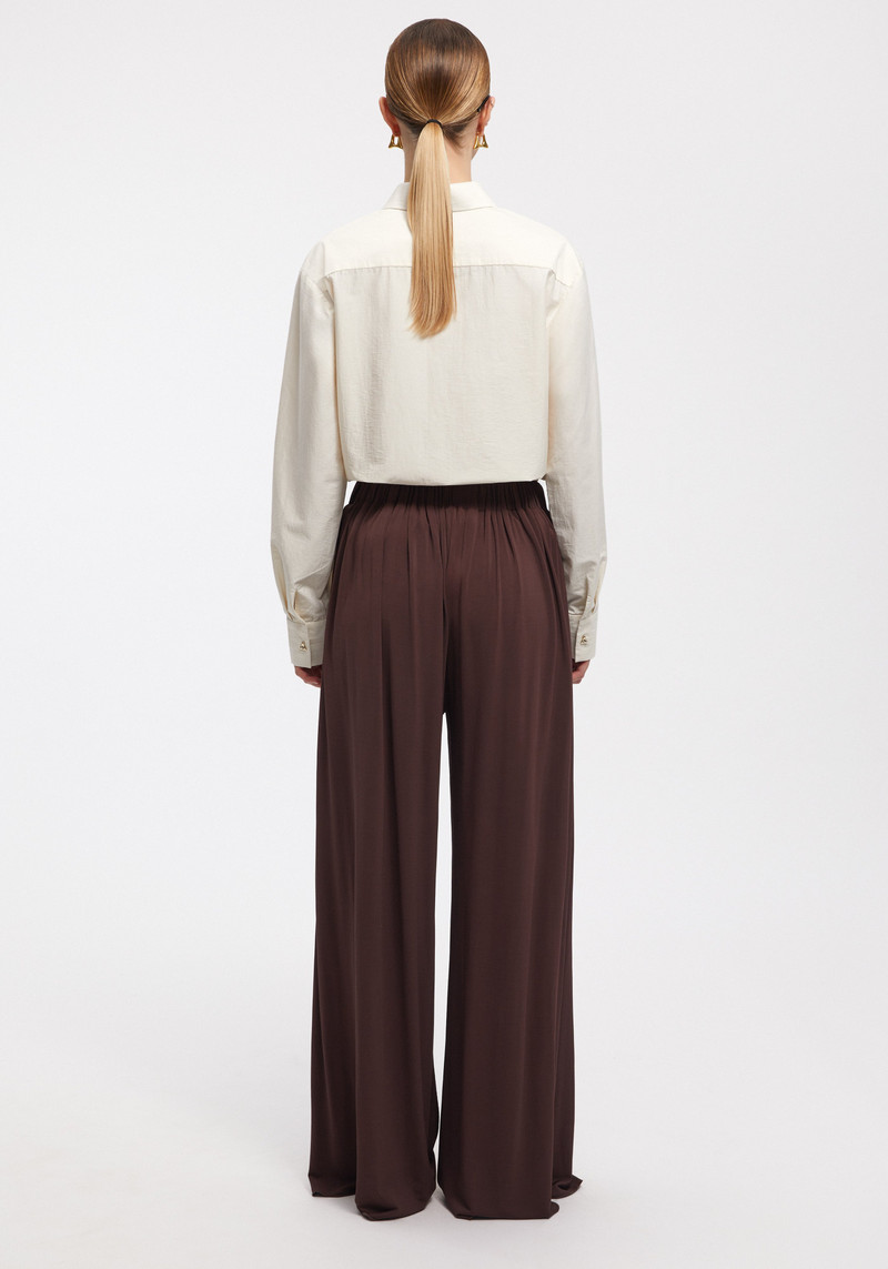 MALAWI Wide-leg jersey pants 4