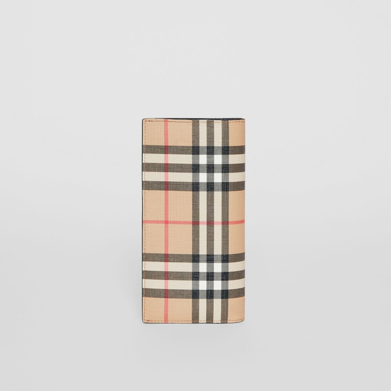 Vintage Check E-canvas Continental Wallet 5