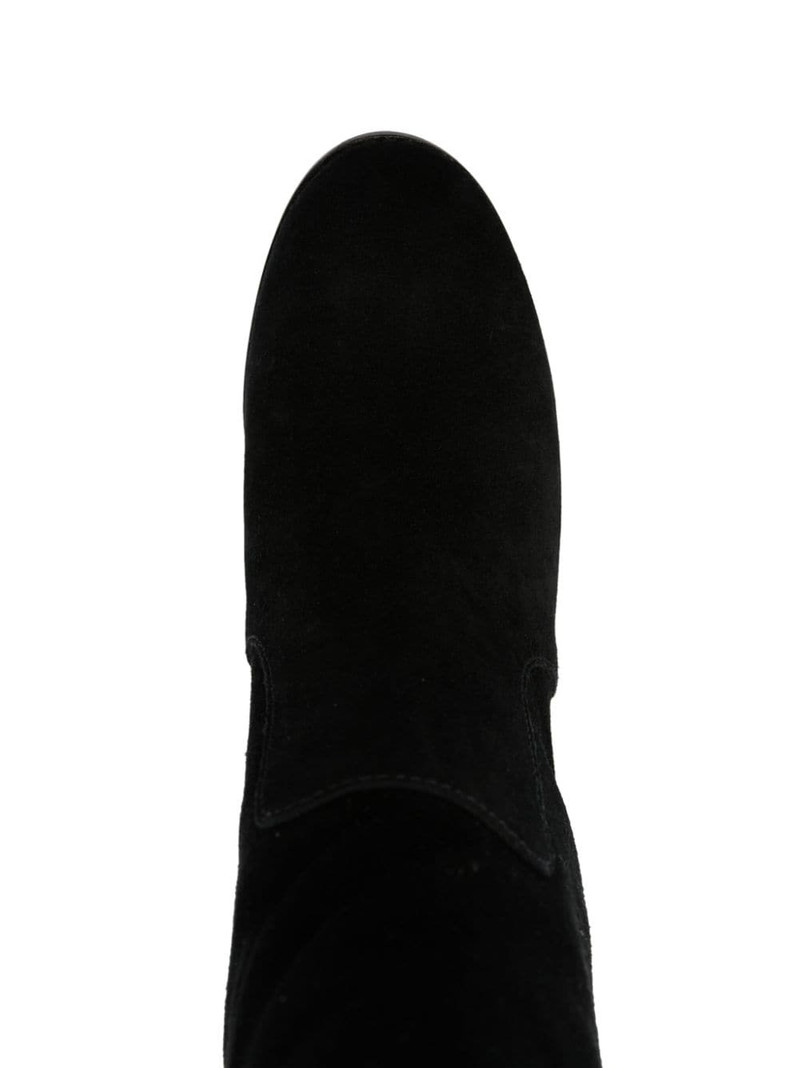 Luella 95mm suede boots 4