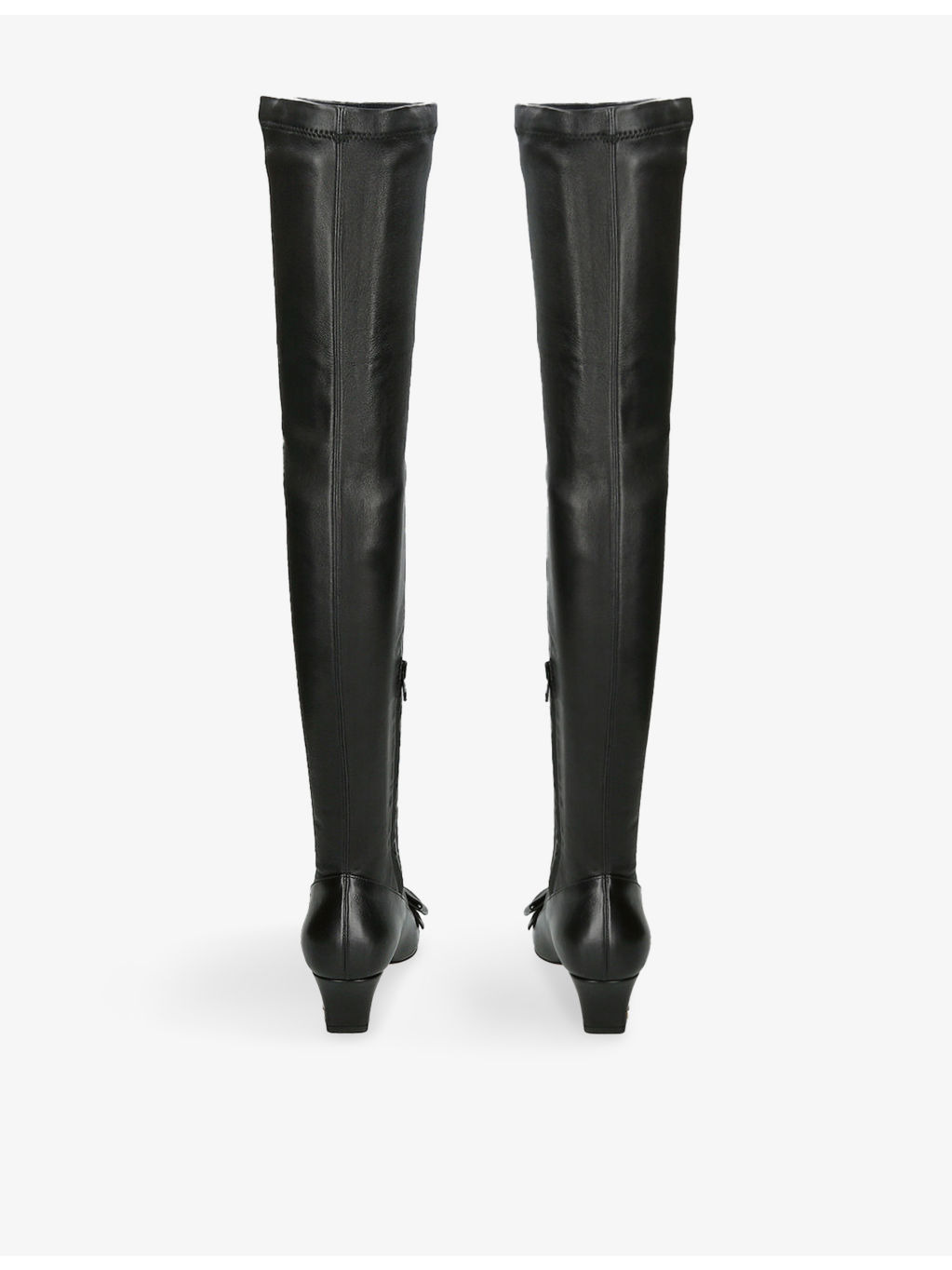 Bowow 45 Leather Heeled Over-The-Knee Boots - 3