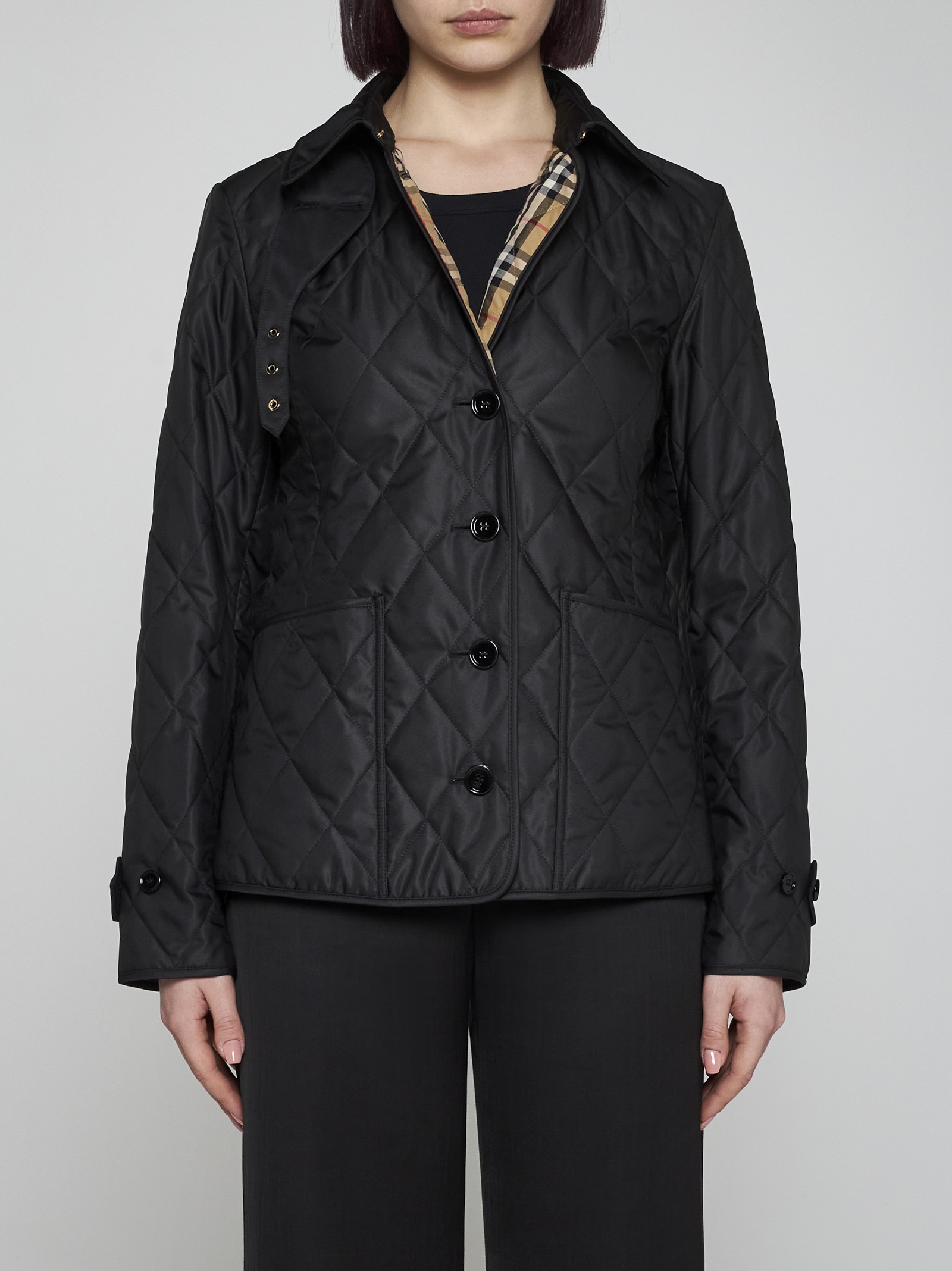 Fernleigh quilted nylon jacket - 3