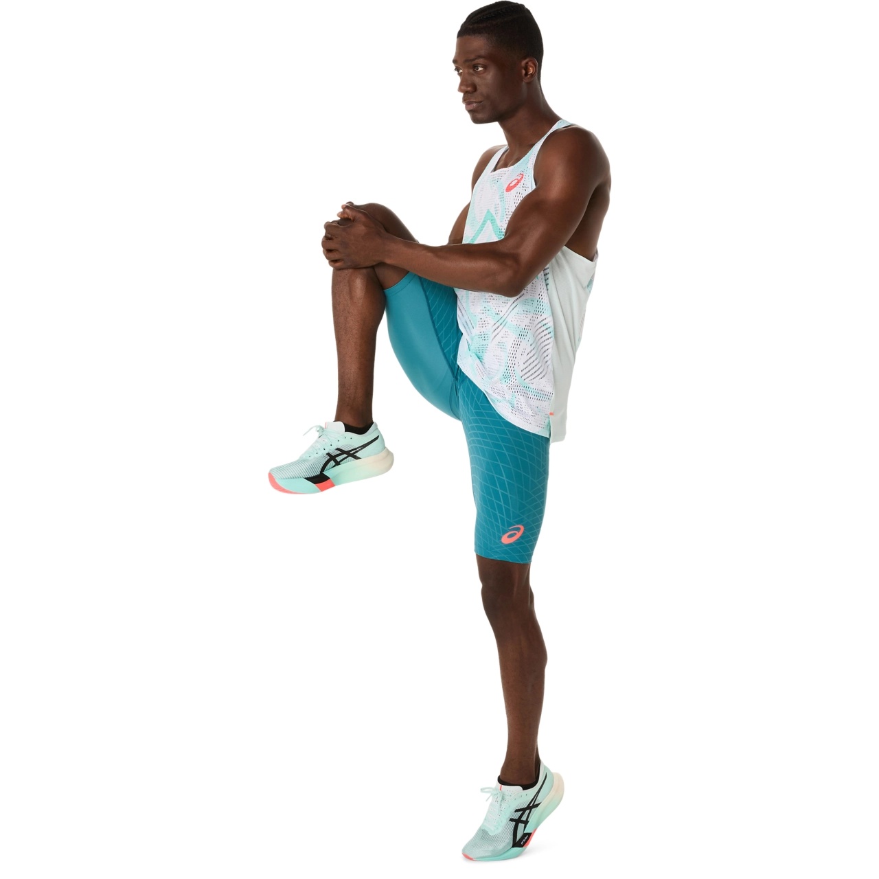MMS SPEED MIDDLE TIGHT | Atlantis Blue | Pants & Tights | ASICS