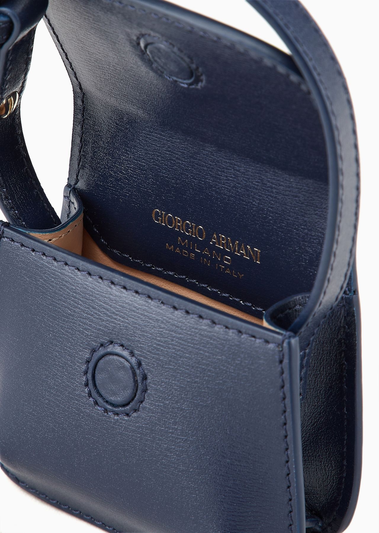 La Prima palmellato leather mini-charm - 4