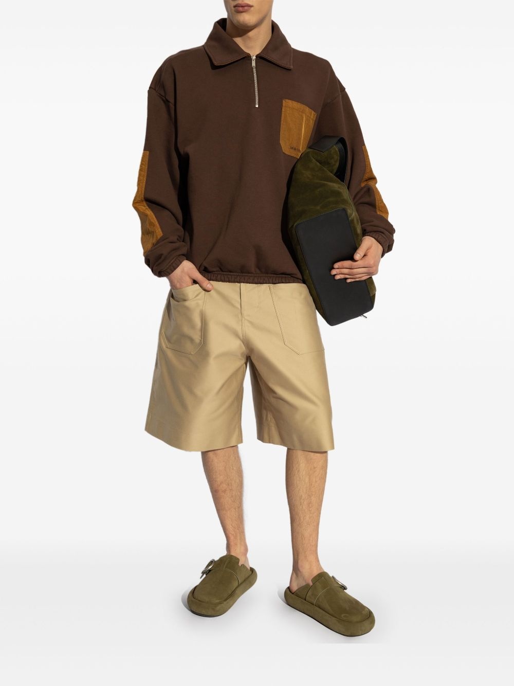 cotton bermuda shorts - 2