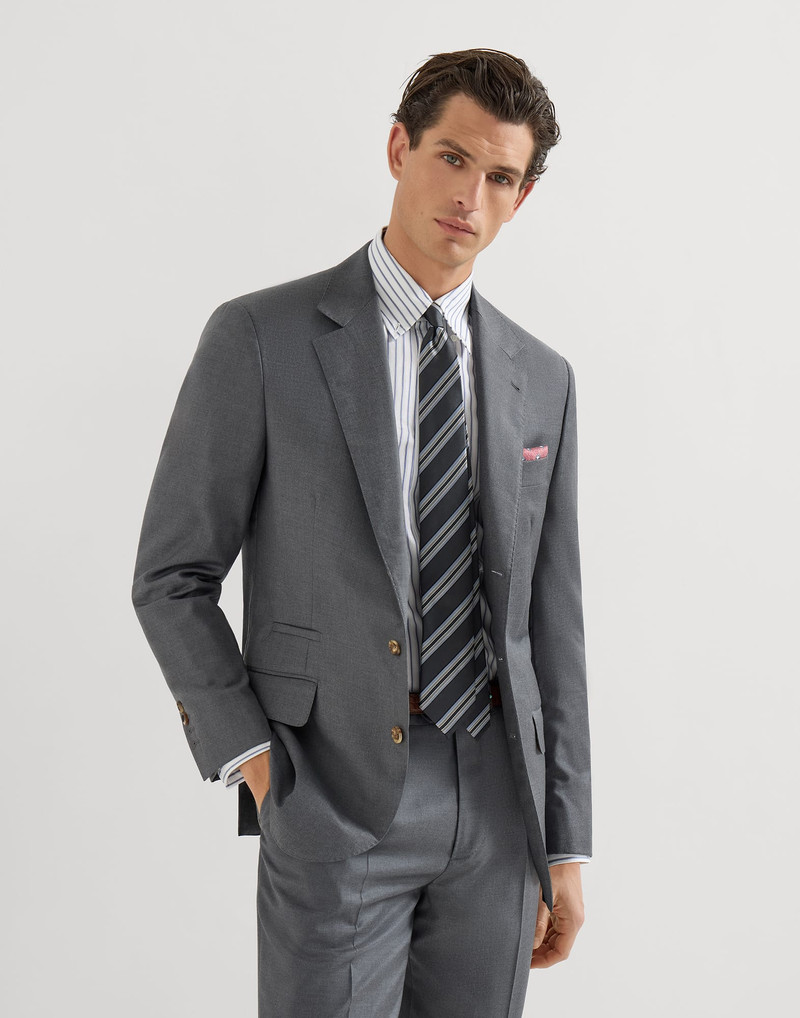 Super 150s virgin wool four season batavia twill blazer 5