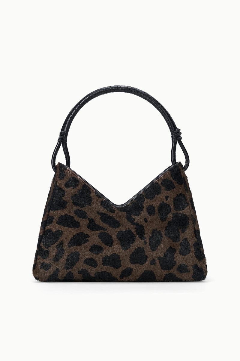 STAUD VALERIE SHOULDER BAG LEOPARD 1