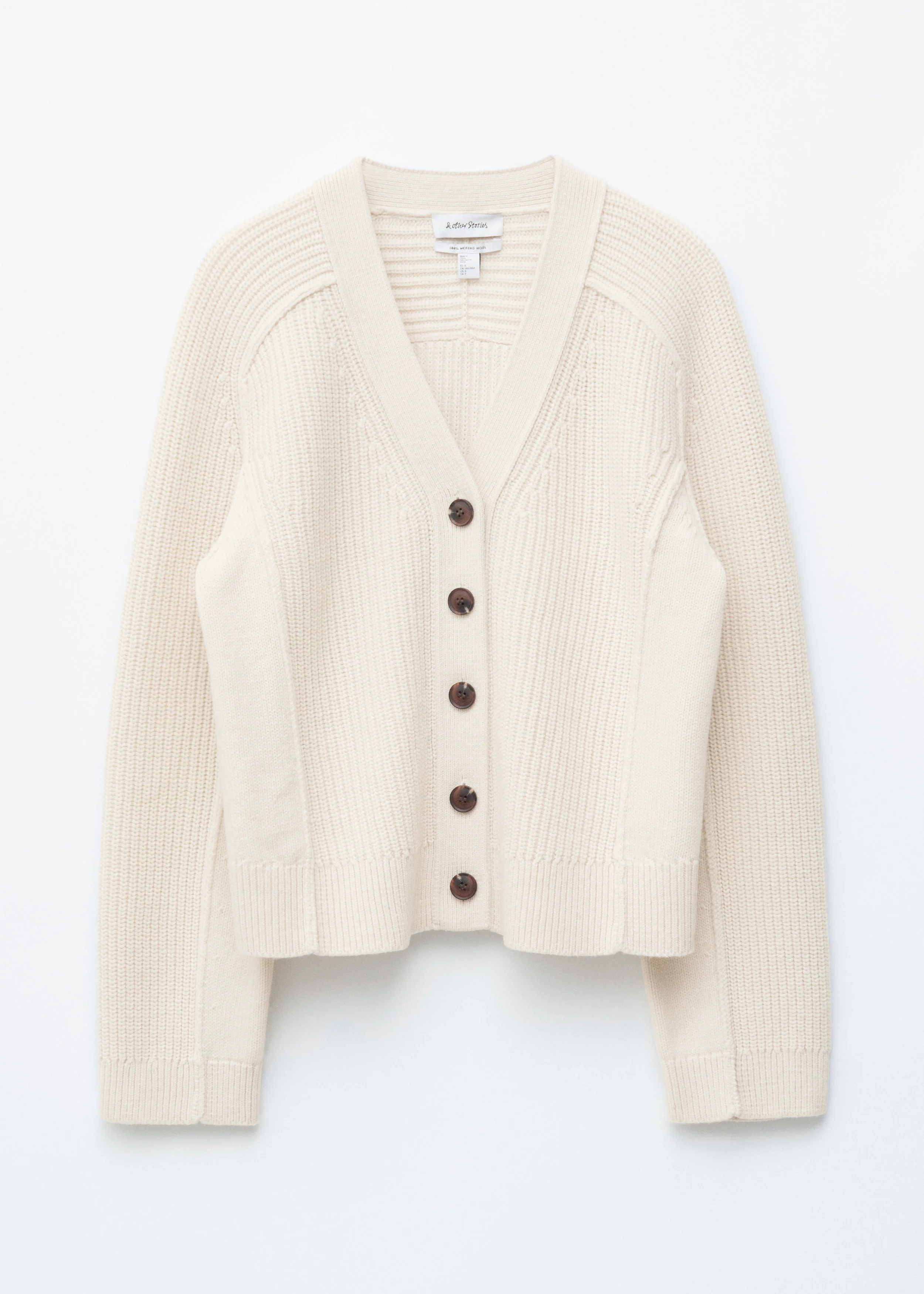 Merino Wool Cardigan - 1