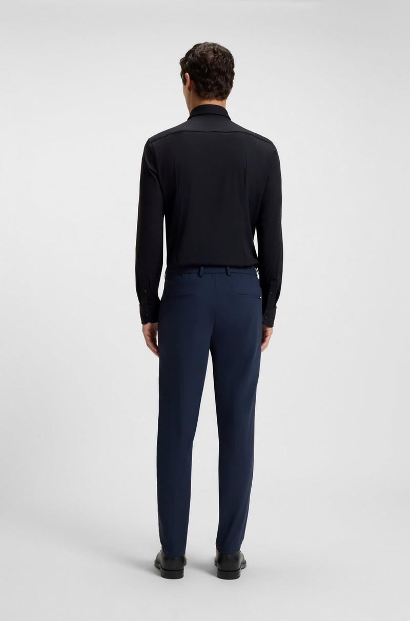 SLIM-FIT SHIRT IN BRUSHED STRETCH FLANNEL 5