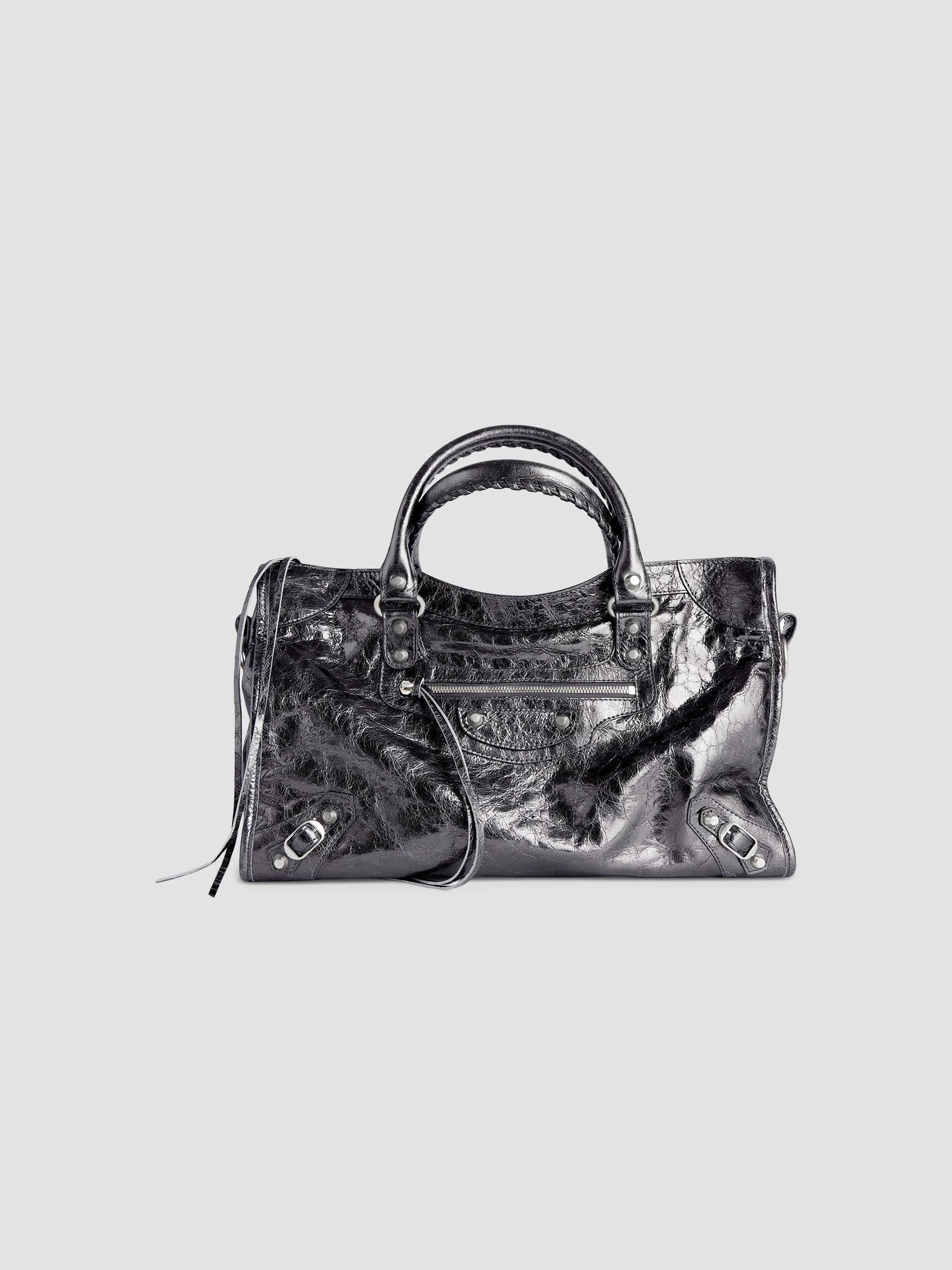 Women's Le City Bag Medium Tote Bag - Steel Grey - 1