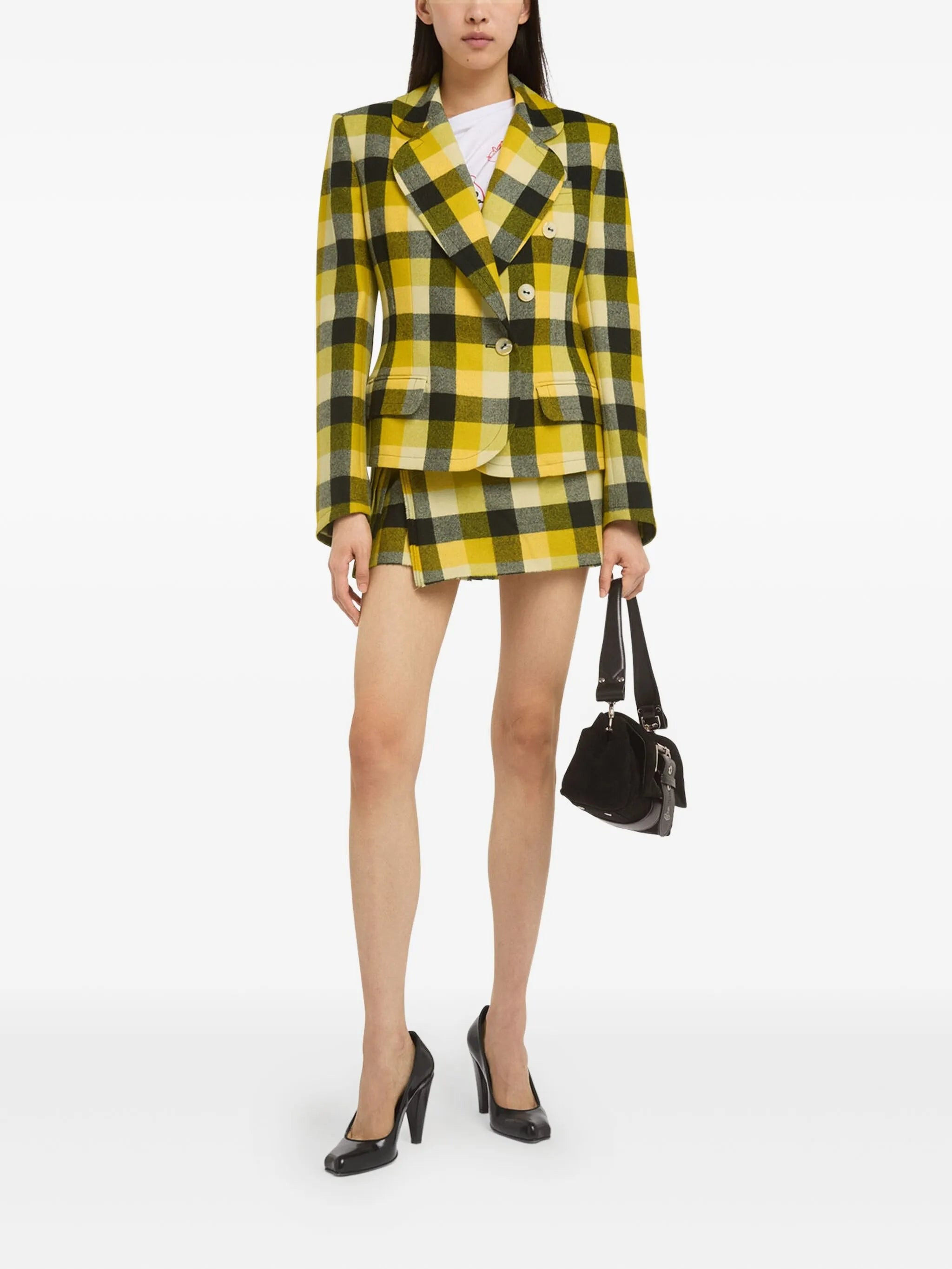 Vivienne Westwood Georgia Checked Double-breasted Jacket - 2