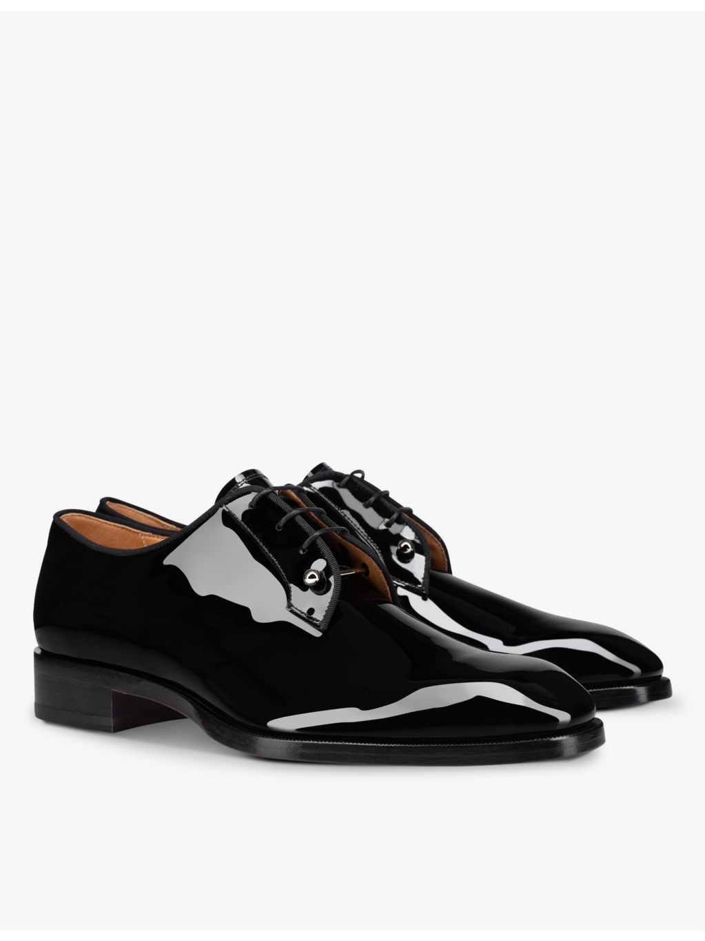 Chambeliss patent-leather Derby shoes - 3