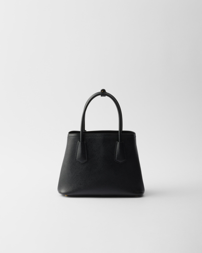 작은 Prada Double Saffiano 가죽 가방 3
