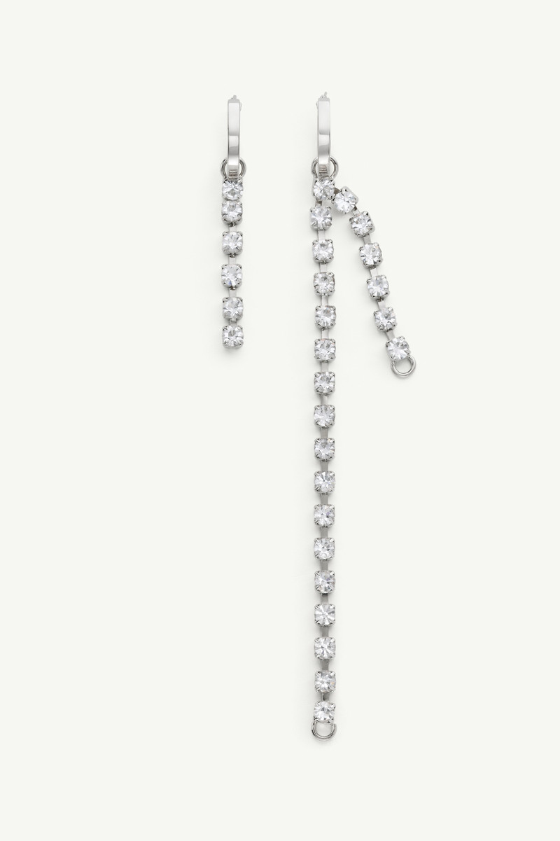 Rhinestone drop earrings 1