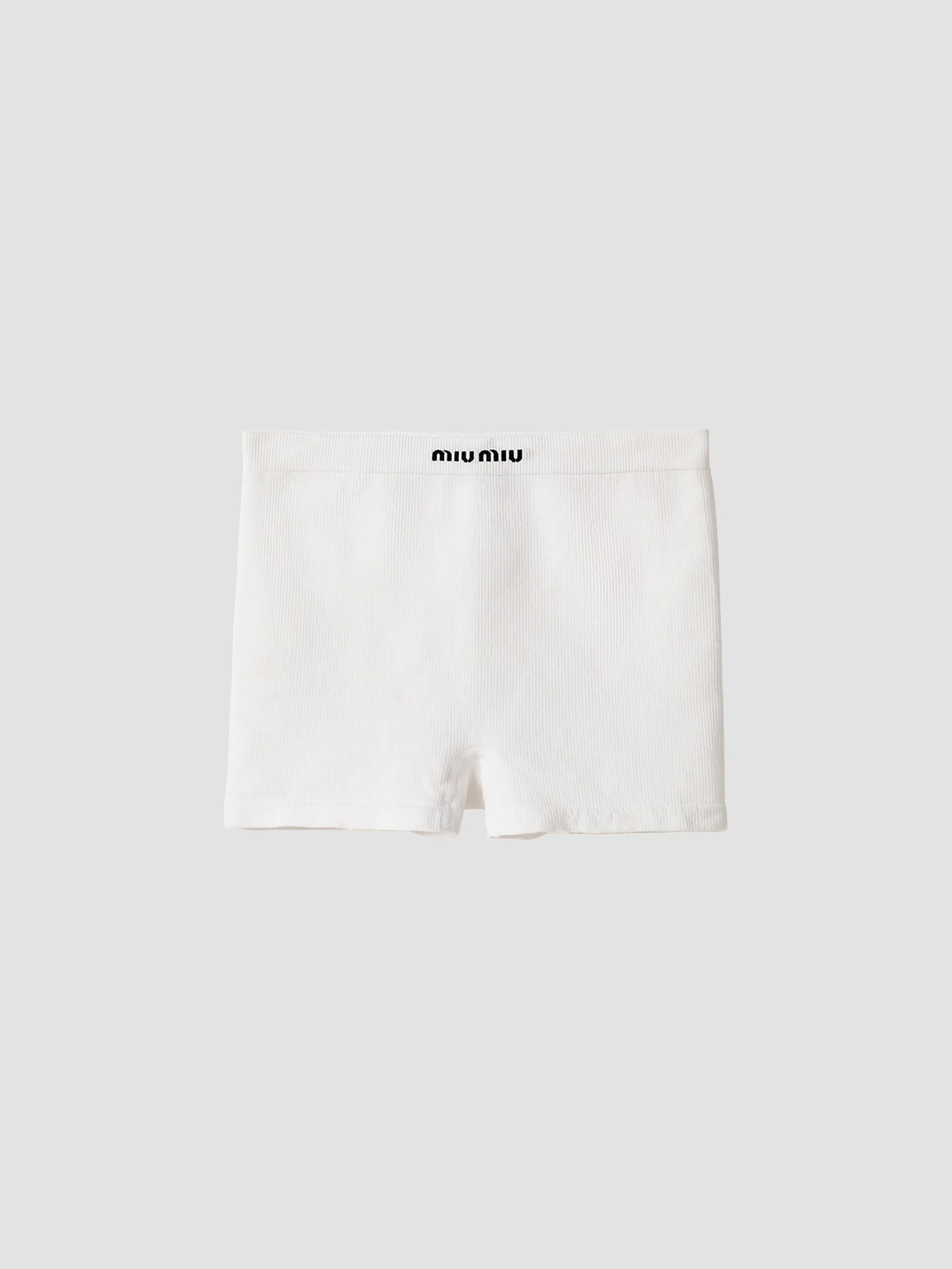 Women's Seamless Boxer Shorts - White - 1